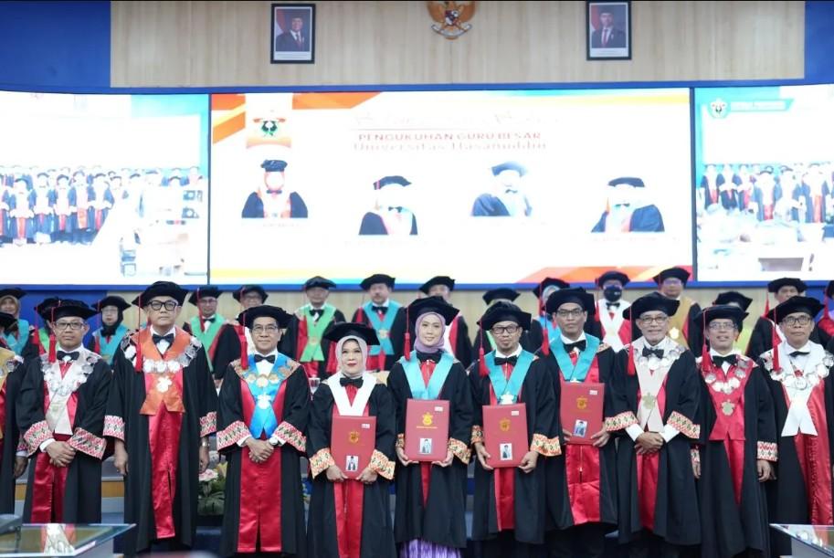 Empat Guru Besar Unhas Paparkan Inovasi Teknologi Pertanian hingga Kemasan Ramah Lingkungan