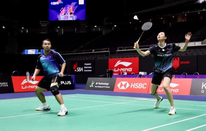 Rehan dan Gloria Akhirnya Comeback di Singapore Open 2026 Setelah Absen Panjang