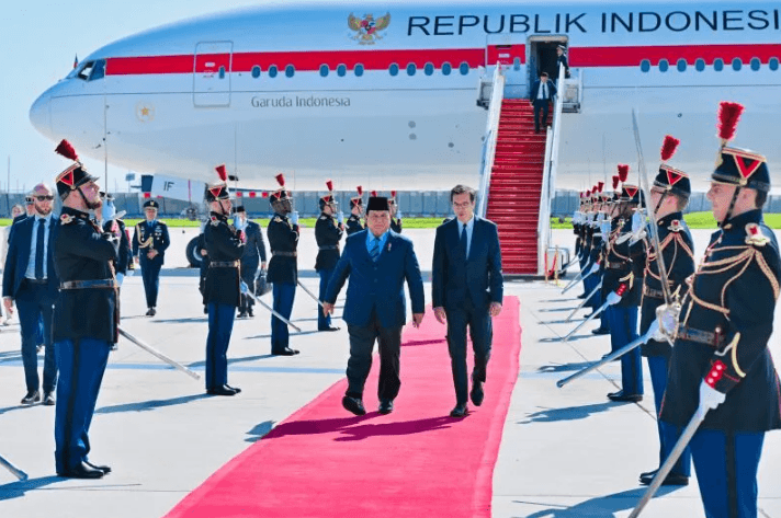 Presiden Prabowo Subianto Melaksanakan Kunjungan Kenegaraan ke Prancis dan Dijadwalkan Salat Idul Adha di KBRI Paris