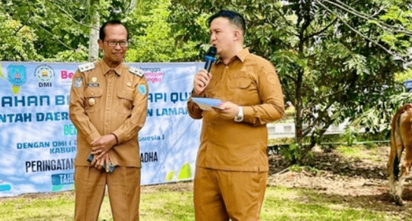 Pemkab Lamandau Salurkan 124 Hewan Kurban di Hari Iduladha