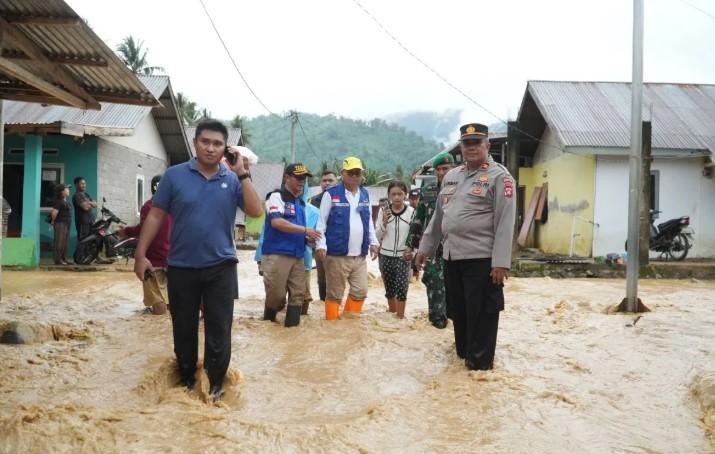 Banjir di Gorontalo Utara Belum Surut, Ribuan Warga KAT Didingga Terdampak