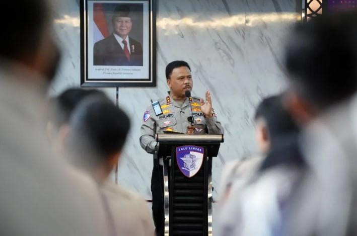 Kakorlantas Minta Anggota Polantas Jadi “Pahlawan Keselamatan” di Jalan Raya