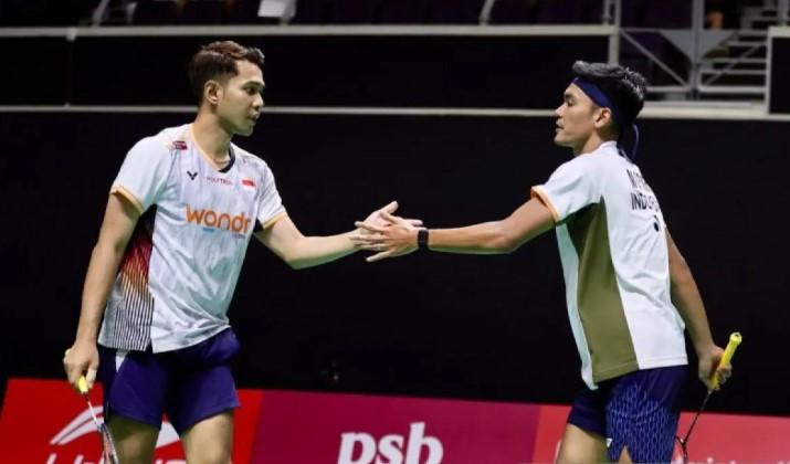 Fajar/Fikri Melaju ke Perempat Final Singapore Open 2026 Usai Kalahkan Ganda Denmark