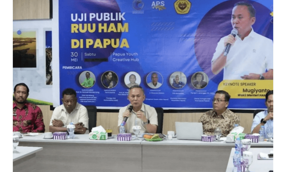 Wamen HAM Pastikan Aspirasi Masyarakat Papua Masuk dalam Revisi UU HAM yang Ditargetkan Rampung 2026
