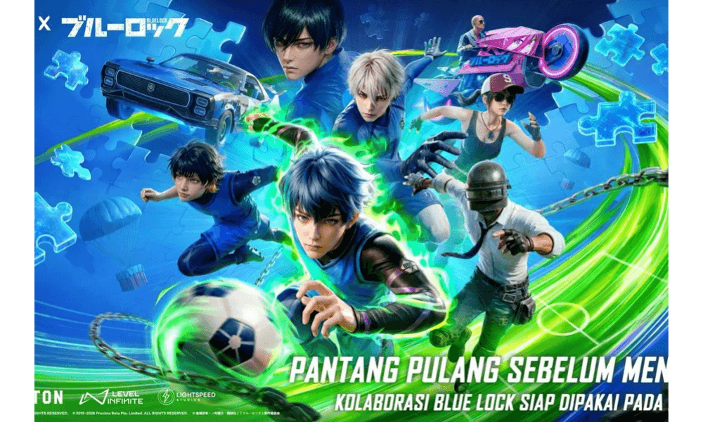 PUBG Mobile Hadirkan Kolaborasi Blue Lock dengan Karakter Eksklusif dan Beragam Item Bertema Anime