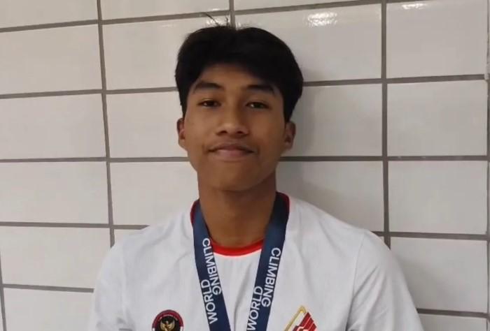 Robby Tak Cepat Puas Usai Raih Perak di World Climbing Series Madrid 2026