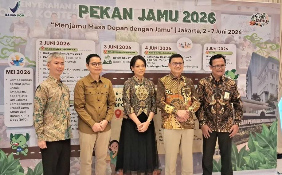 BPOM Sebut Industri Jamu Bernilai Rp1,2 Triliun, Potensi Pasar Global Bisa Tembus Rp350 Triliun