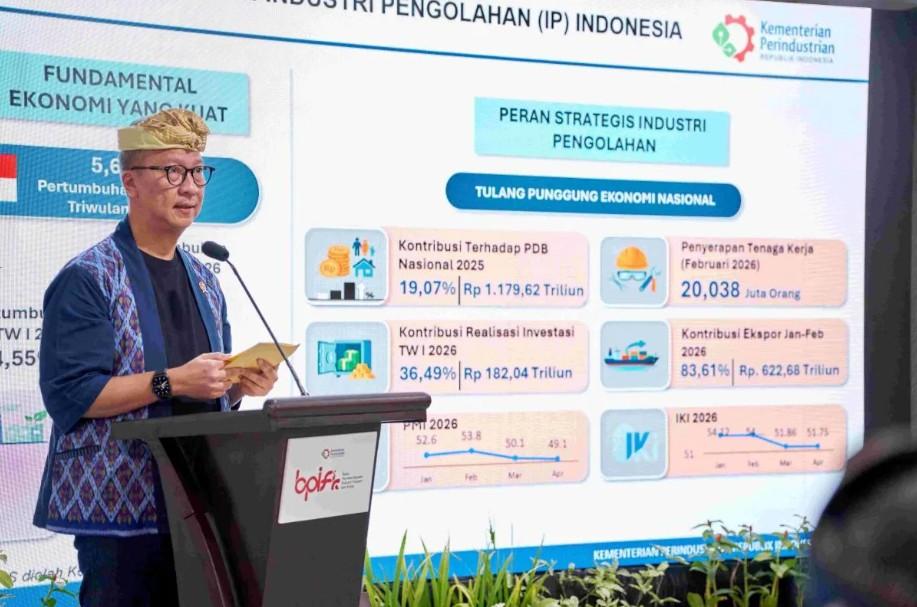 PMI Manufaktur Indonesia Kembali Ekspansi pada Mei 2026, Kemenperin Sebut Industri Makin Tangguh Hadapi Tekanan Global