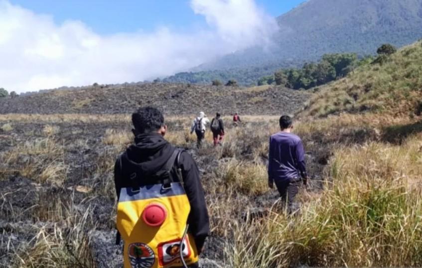 Kebakaran Gunung Rinjani Berhasil Dipadamkan, BNPB Sebut Kondisi Lokasi Kini Aman dan Kondusif