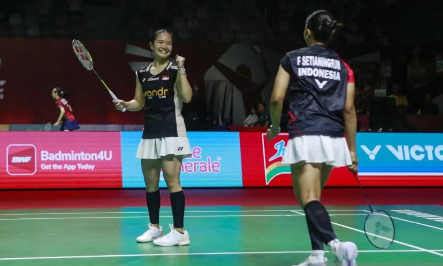 Rachel Allessya Rose dan Febi Setianingrum Bangkit Dramatis untuk Rebut Tiket Semifinal Indonesia Open 2026
