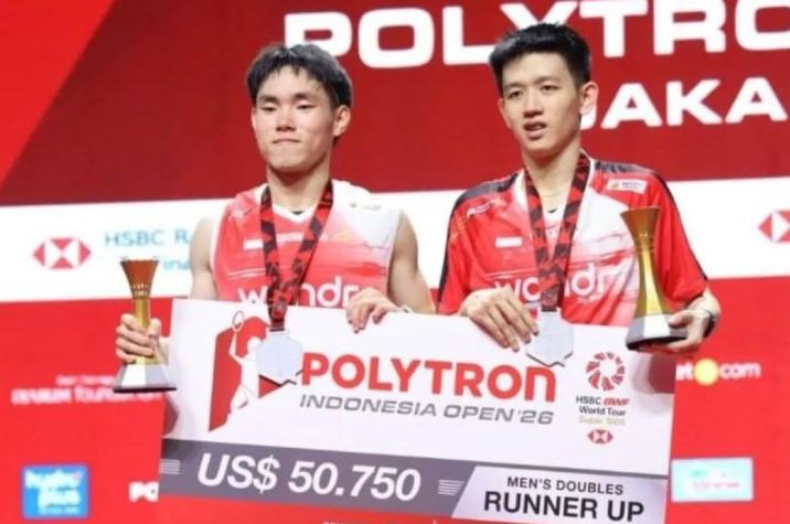 BNI Optimistis Regenerasi Bulu Tangkis Indonesia Menguat Usai Raymond/Joaquin Tembus Final Indonesia Open