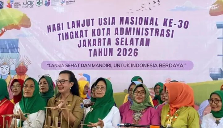 Pemkot Jakarta Selatan Kampanyekan Gaya Hidup Sehat bagi Lansia pada Peringatan HLUN Ke-30