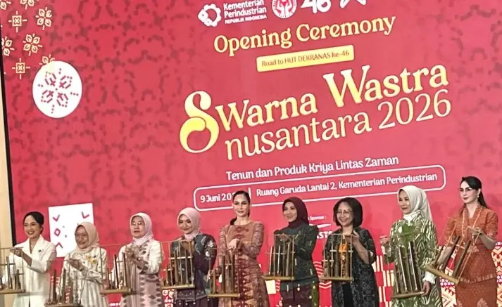 Kemenperin dan Dekranas Perkuat Industri Kriya Berkelanjutan Lewat Pameran Swarna Wastra Nusantara 2026