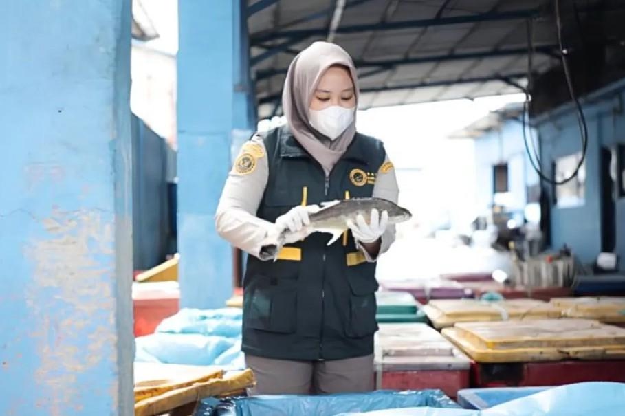 Karantina Kepulauan Bangka Belitung Mengawal Ekspor Produk Perikanan Rp1,3 Miliar ke Malaysia Melalui Pelabuhan Pangkalbalam