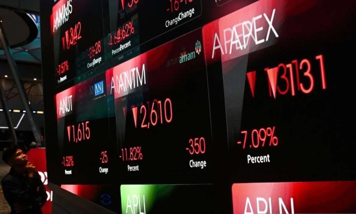 IHSG Dibuka Melemah ke Level 5.899 pada Perdagangan Kamis Pagi di Bursa Efek Indonesia