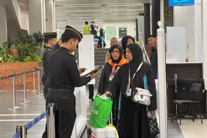 Layanan Corridor Gate Imigrasi Percepat Proses Kedatangan Jamaah Haji di Bandara Soekarno-Hatta