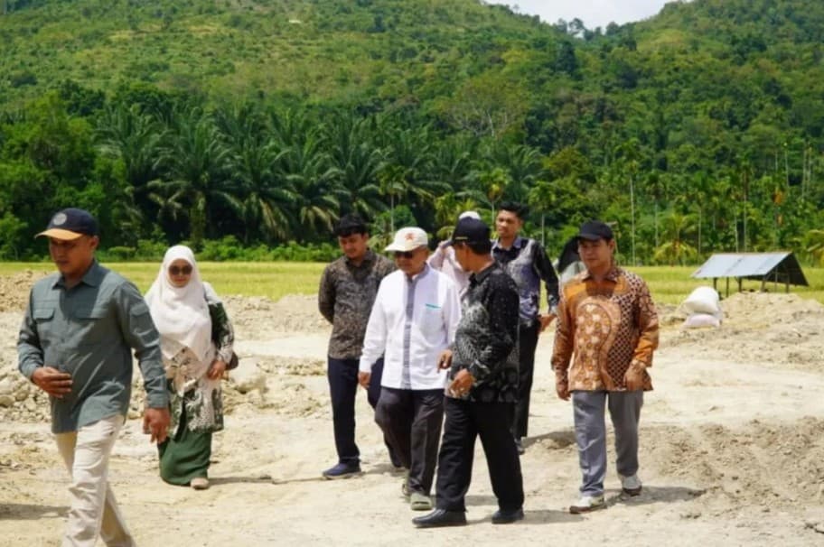 Pembangunan Kembali MIN 05 Pidie Jaya Dimulai setelah Hilang Diterjang Banjir Bandang di Aceh