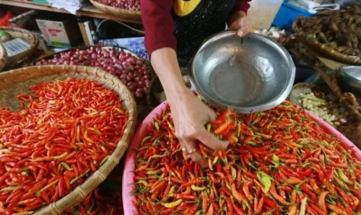 Harga Cabai Rawit Merah Tembus Rp77.950 per Kilogram, PIHPS Catat Telur Ayam Rp29.800