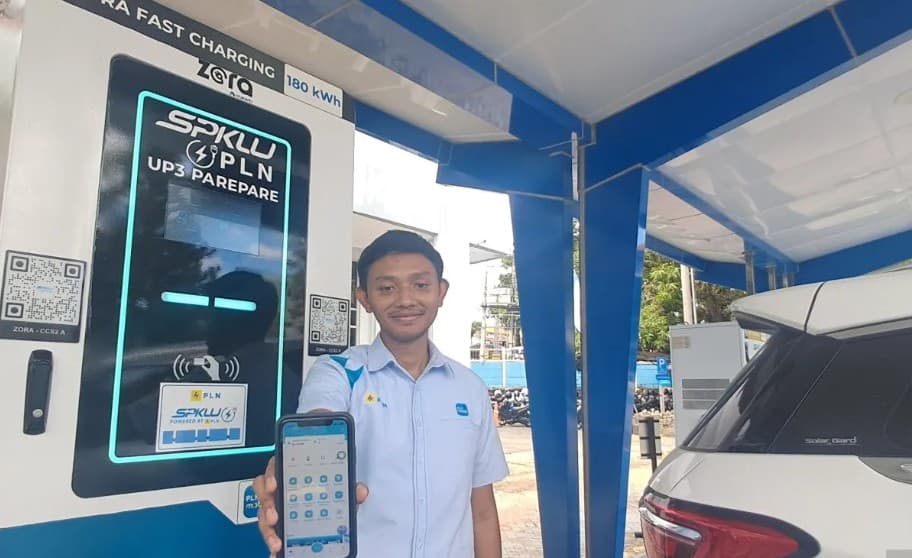 PLN UP3 Parepare Menargetkan Minimal 10 SPKLU pada 2026 Seiring Lonjakan Penggunaan Kendaraan Listrik