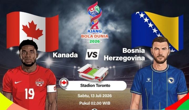 Kanada Waspadai Bosnia dalam Perebutan Poin Perdana pada Laga Pembuka Grup B Piala Dunia 2026