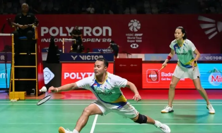 Rehan/Gloria Akui Kurang Sabar hingga Tersingkir dari Unggulan Kedua China di Australian Open 2026