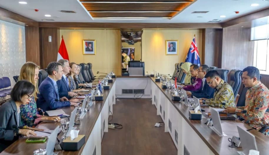 Brian Yuliarto dan Delegasi Australia Perkuat Kemitraan Riset serta Pendidikan Tinggi untuk Pembangunan Berkelanjutan