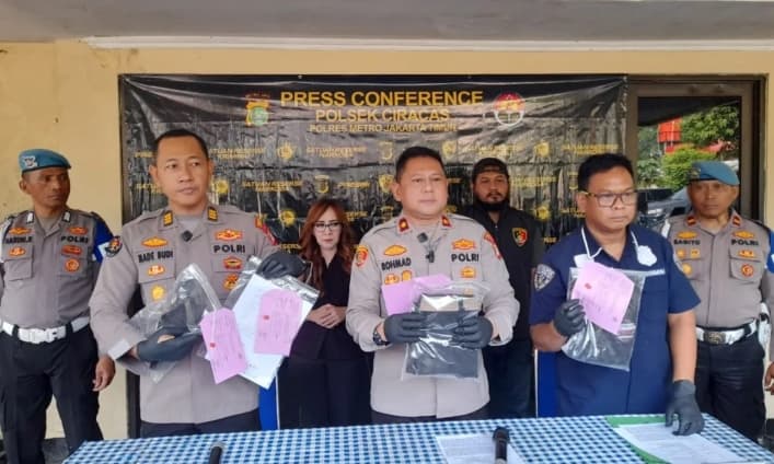 Polisi Ringkus Maling Motor di Ciracas Setelah Video Viral, Pelaku Ditangkap Kurang dari 24 Jam