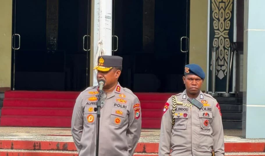 Polda Papua Barat Matangkan Pengamanan Pesparawi Nasional XIV dengan Mengerahkan 811 Personel