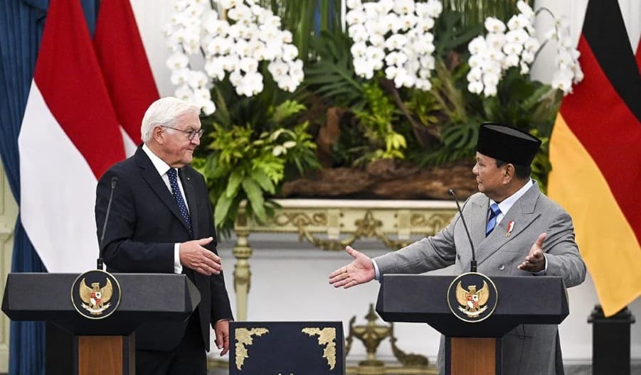 Presiden Prabowo Meminta Dukungan Jerman untuk Percepat Finalisasi Perjanjian IEU-CEPA