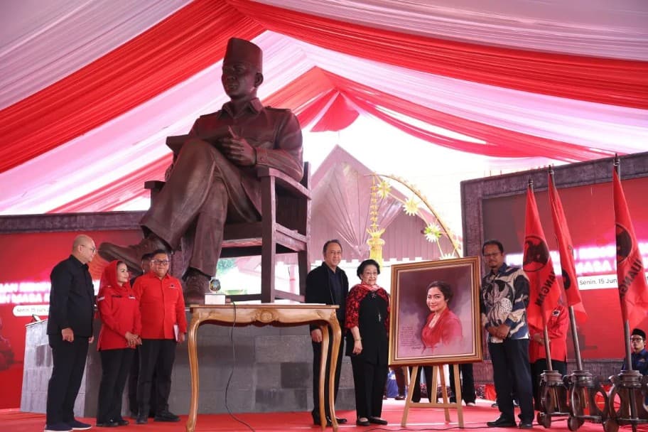 Megawati Meresmikan Renovasi Istana Gebang dan Mengajak Masyarakat Menghidupkan Semangat Perjuangan Bung Karno