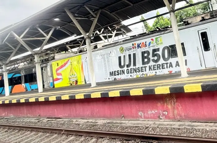 KAI Fokus Uji Teknis Biodiesel B50 demi Menjaga Keandalan Operasi Kereta Api dan Mendukung Dekarbonisasi