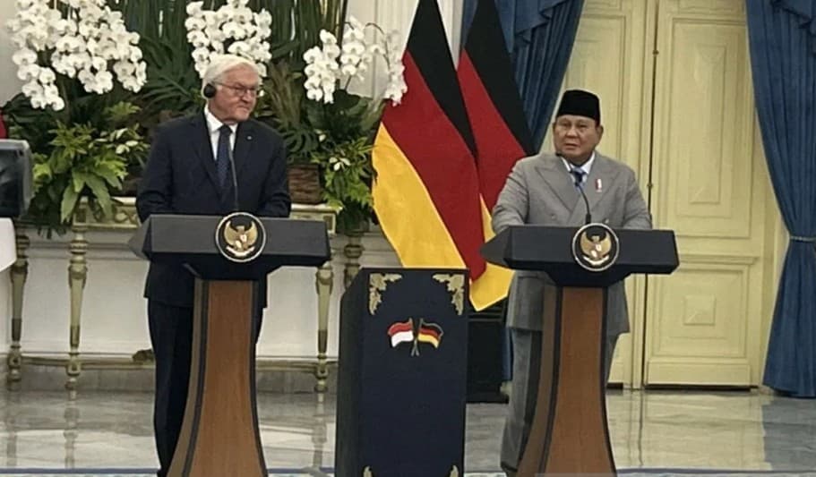Presiden Jerman dan Prabowo Tegaskan Komitmen Perkuat Aturan Internasional serta Kemitraan Strategis Indonesia-Jerman