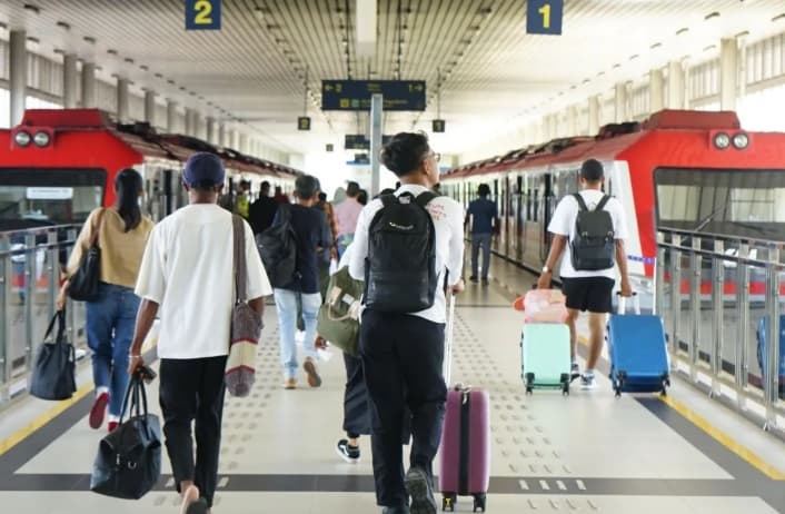 KAI Group Catat Lebih dari 6,2 Juta Pelanggan Gunakan Kereta dan LRT Terhubung Bandara hingga Mei 2026