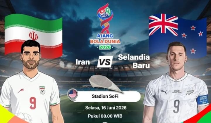 Iran dan Selandia Baru Turunkan Kekuatan Terbaik dengan Taremi dan Chris Wood sebagai Ujung Tombak