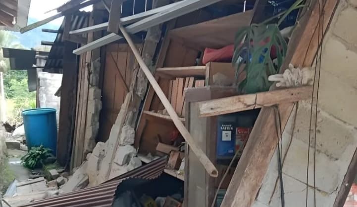 BPBD Sulawesi Tengah Melaporkan Sejumlah Bangunan Rusak Akibat Gempa Magnitudo 6,7 di Wilayah Palu dan Sekitarnya