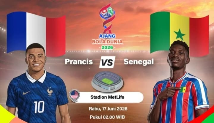 Prancis dan Senegal Turunkan Kekuatan Terbaik pada Laga Pembuka Grup I Piala Dunia 2026