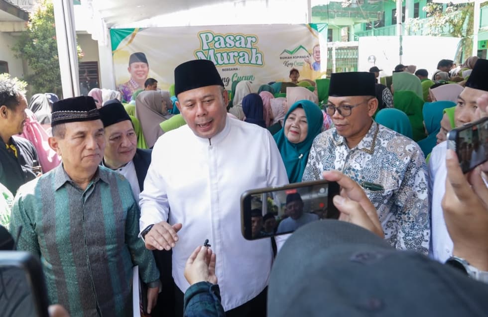 Cucun Genjot Operasi Pasar Murah di Kabupaten Bandung untuk Jaga Daya Beli Warga