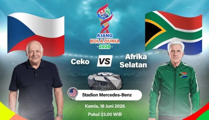 Ceko dan Afrika Selatan Berebut Kemenangan Perdana demi Jaga Peluang di Piala Dunia 2026