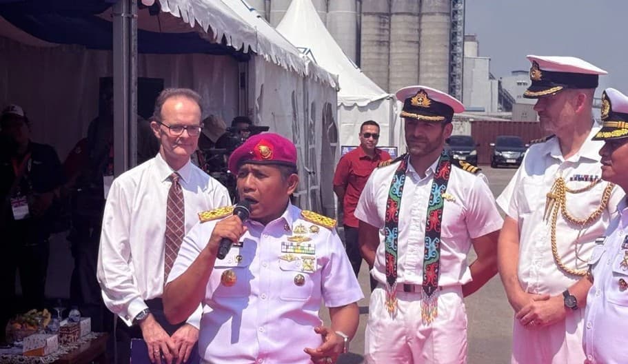Kunjungan HMS Tamar ke Jakarta Perkuat Kerja Sama Maritim Indonesia dan Inggris