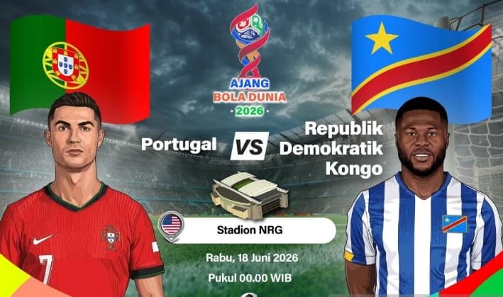 Portugal Bidik Awal Sempurna di Piala Dunia 2026 Saat Hadapi RD Kongo