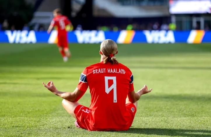 Haaland Bangga Antar Norwegia Menang Telak atas Irak pada Debut Piala Dunia 2026