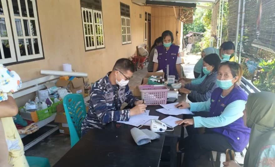 Lanal Palu Kerahkan Satgas dan Bangun Posko Darurat untuk Bantu Korban Gempa Magnitudo 6,7 di Sigi