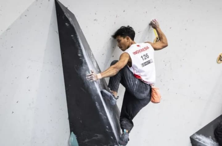 Ravianto Ramadhan Lolos ke Semifinal Boulder World Climbing Series Innsbruck di Austria