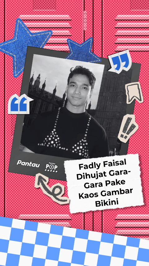FADLY FAISAL DIHUJAT GARA-GARA PAKE KAOS GAMBAR BIKINI