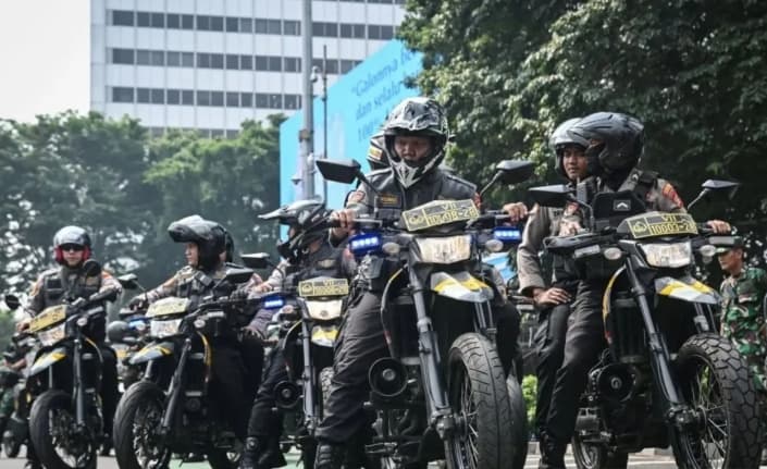 Ribuan Personel Gabungan Disiagakan, Lima Titik Unjuk Rasa di Jakarta Pusat Dijaga Ketat