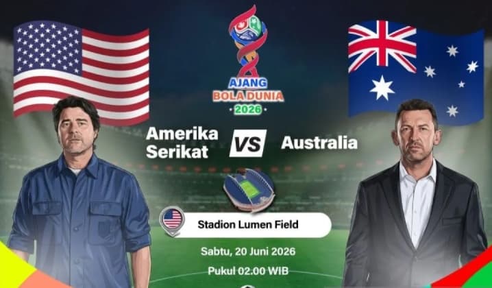 Amerika Serikat dan Australia Adu Transisi Cepat dalam Laga Penentuan Grup D Piala Dunia 2026