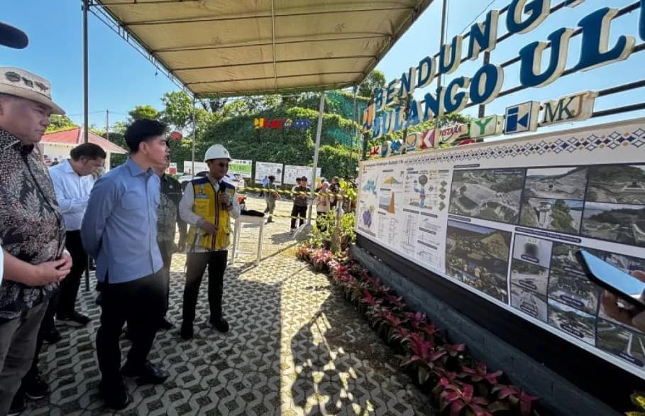 Wapres Gibran Meninjau Bendungan Bulango Ulu yang Hampir Rampung dan Bahas Kebutuhan Anggaran