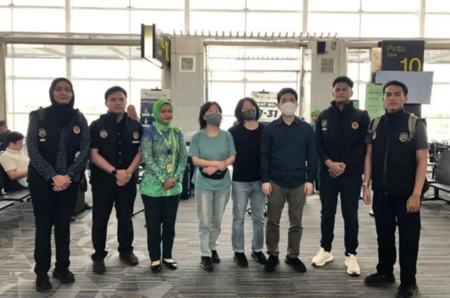 Kantor Imigrasi Belawan Mendeportasi Tujuh WNA dari Empat Negara akibat Pelanggaran Keimigrasian