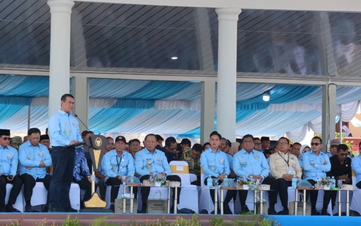 Mentan Perkenalkan Sistem Pertanian Modern untuk Dongkrak Produksi Pangan di PENAS XVII