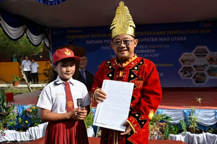 Siswi SD di Nias Utara Kirim Surat untuk Presiden, Ceritakan Dampak Renovasi Sekolah dan Program MBG